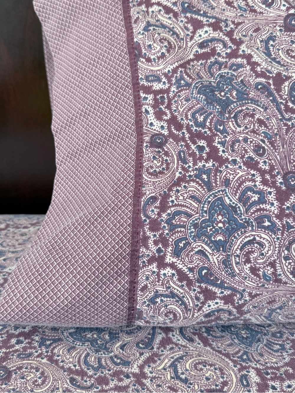 Westpoint Stevens Paisley Print Sheet Set Queen Size